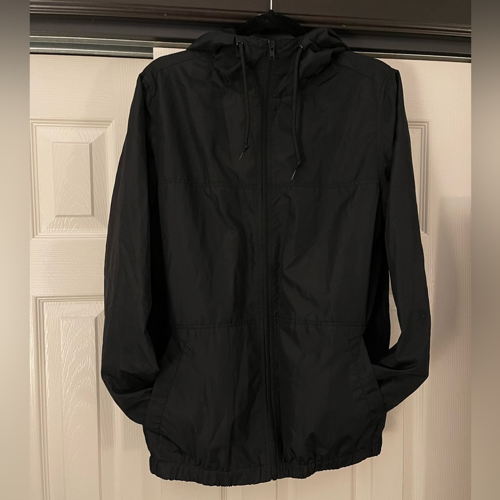 Zine Men’s Small Black Windbreaker